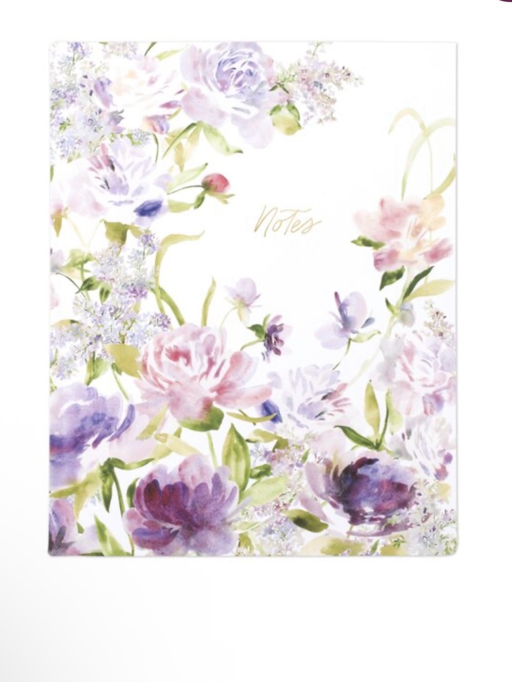 Leah Bisch Journal Floral Hardcover New